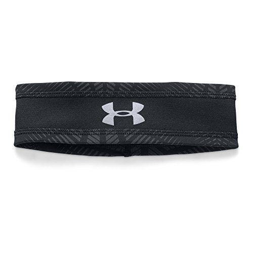Under Armour Men's CoolSwitch Headband, Black (001)/Reflective, One Size Fits All