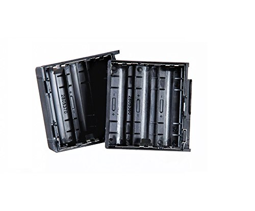 FBA 10   Caja de pilas 6 x AA compatible con Yaesu/Vertex FT 23, 33, 73, 411