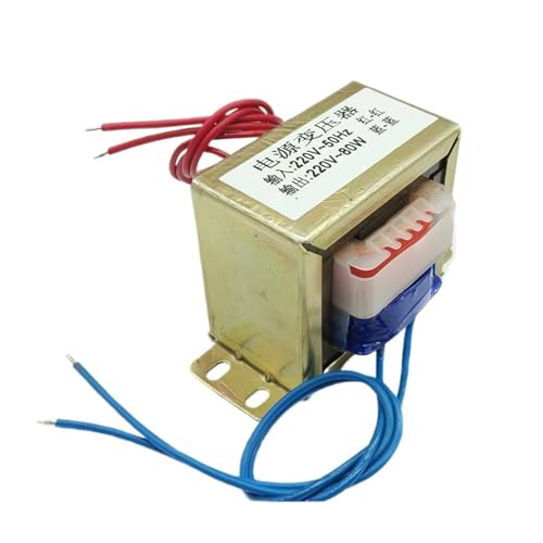 Transformateur d'isolement AC220V 50Hz 80W monophasé DB-80va 0,36A