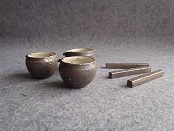 Amazon.co.jp: 信楽焼 奥田章 文五郎窯 リバーシブル角皿11.5cm