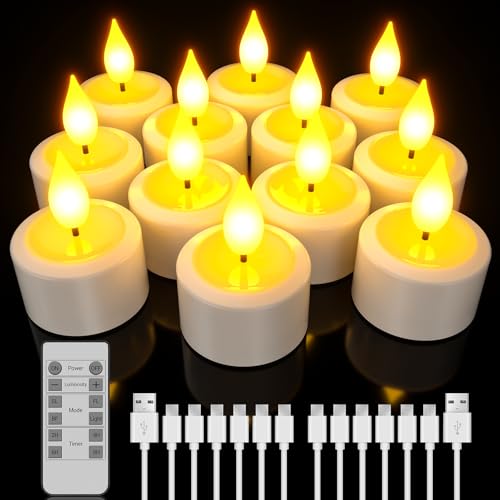Bougie chauffe plat LED rechargeable pour éviter les risques d'incendie de vraie flamme