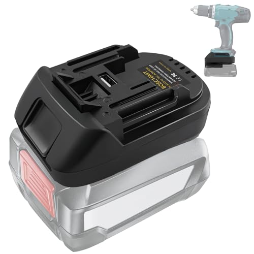 TPDL für Bosch für Makita Akku Adapter Konverter, für Bosch 18V PBA/PSB/PSR Akku arbeitet im für...