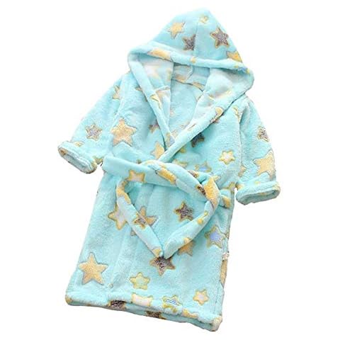 Insun Niños Albornoz con Capucha Pijamas Camisón Cover