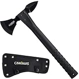 Camillus Ravenous Cuchillo Tascabile, Incluyendo Cubierta Protectora, Negro, 34,2 cm