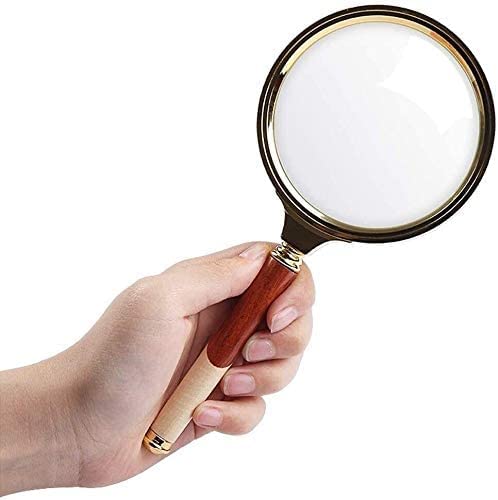 Loupe pour les personnes âgées à lire Mine Mine Mini grossissement 6x HD