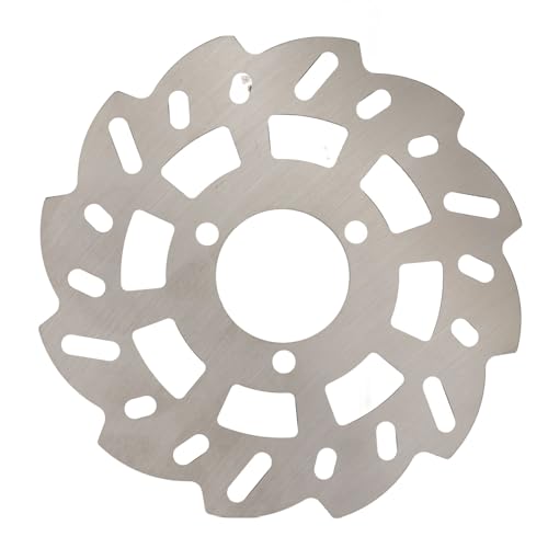 Bike Disc Brake Rotor, 140mm / 5.5in Outer Dia 37mm / 1.5in Inner Dia Steel Bike Rotors 3 Bolts Rechangle 8 Holes Bike Rotor Parts for Bikes
