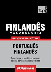 Capa de Vocabulário Português-Finlandês - 9000 palavras mais úteis