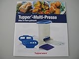 Original Tupperware TUPPERWARE Rezeptheft Tupper-Multi-Presse Gnocchi