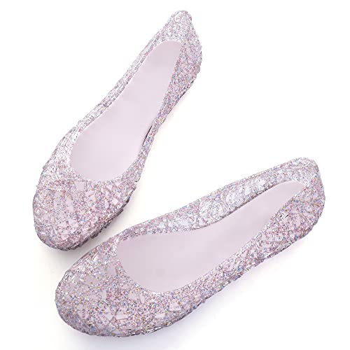 Image of Dear Time Women Flat Heel Summer Beach Jelly Shoes