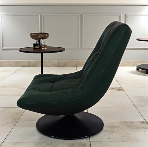 Image of The Attic Chiron Lounge Chair,Comfy Chair for Living Room, Relaxing Chair for Bedroom, 360 Chair, Royale Green