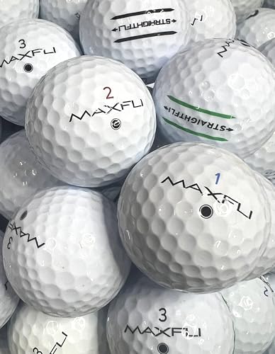 Golf Ball House…4 Dozen White Golf Balls for Max-FLI/Near Mint