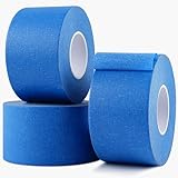 Gicare 3 Rolle Malerkrepp Masking Tape 50mm x 50m Abklebeband Maler für Malerarbeiten, Kreppband Malerband Standard Papierklebeband UV Maler Klebeband für Farbtrennung Renovierungen(Blau)