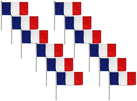 France Flag 12 x 18 inch (3 PK) image 4
