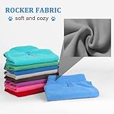 Hunde-Sweatshirt Stretch-Fleece-Weste Warmer Hundemantel Pullover für kleine und mittlere Hunde Winterjacke für drinnen und draußen, Grau, M