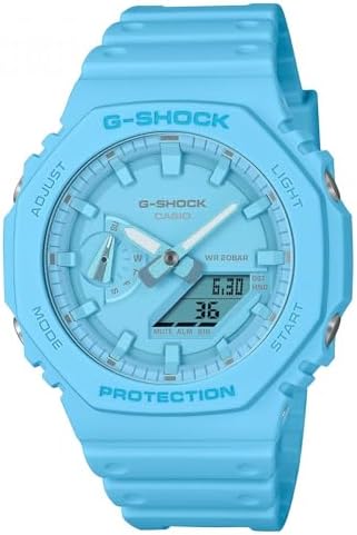 Casio Men Analogue-Digital Quarz Watch with Plastic Strap GA-2100-2A2ER