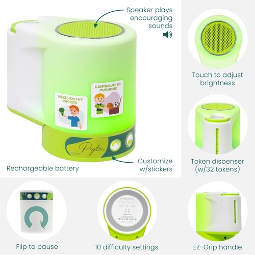 Image of Educational Toy for Kids w /a Mobile app for Parents. Customize it, Track Progress, & Access Resources to Teach Kids Healthy Habits that Last. Replace Behavior Charts & Reward Charts.