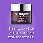Neutrogena Triple Age Repair Face Moisturizer with SPF 25, 1.7 oz Jar, Anti-Aging Face Cream, SPF Moisturizer & Neck Cream, Anti Wrinkle Lotion for Dark Spots, Glycerin & Shea Butter - Image 4
