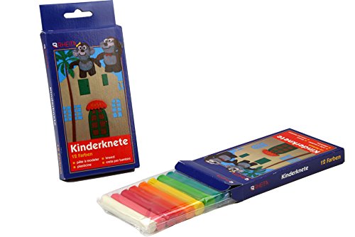 Preisvergleich Produktbild 12 Stangen Knete / Knetmasse / 12 verschiedene Farben