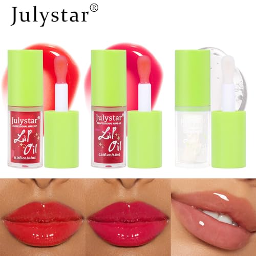 INTEROOKIE Beautiful makeup, long-lasting moisturizing, transparent water gloss lip oil, moisturizing and fruity lips, mirror shaped lip balm (5) - Image 6