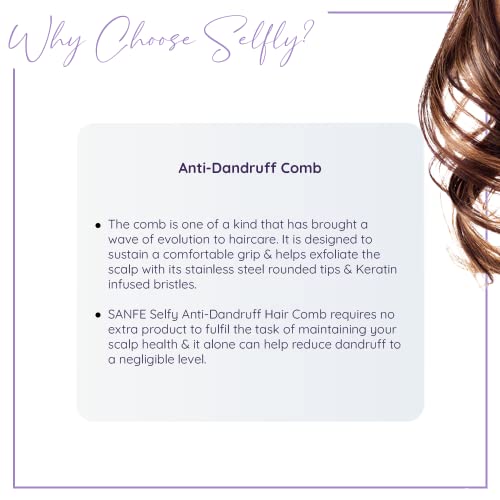 Image of Sanfe Selfly Stunner Anti-Dandruff Hair Comb