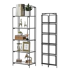 Black Frame & Transparent Shelf