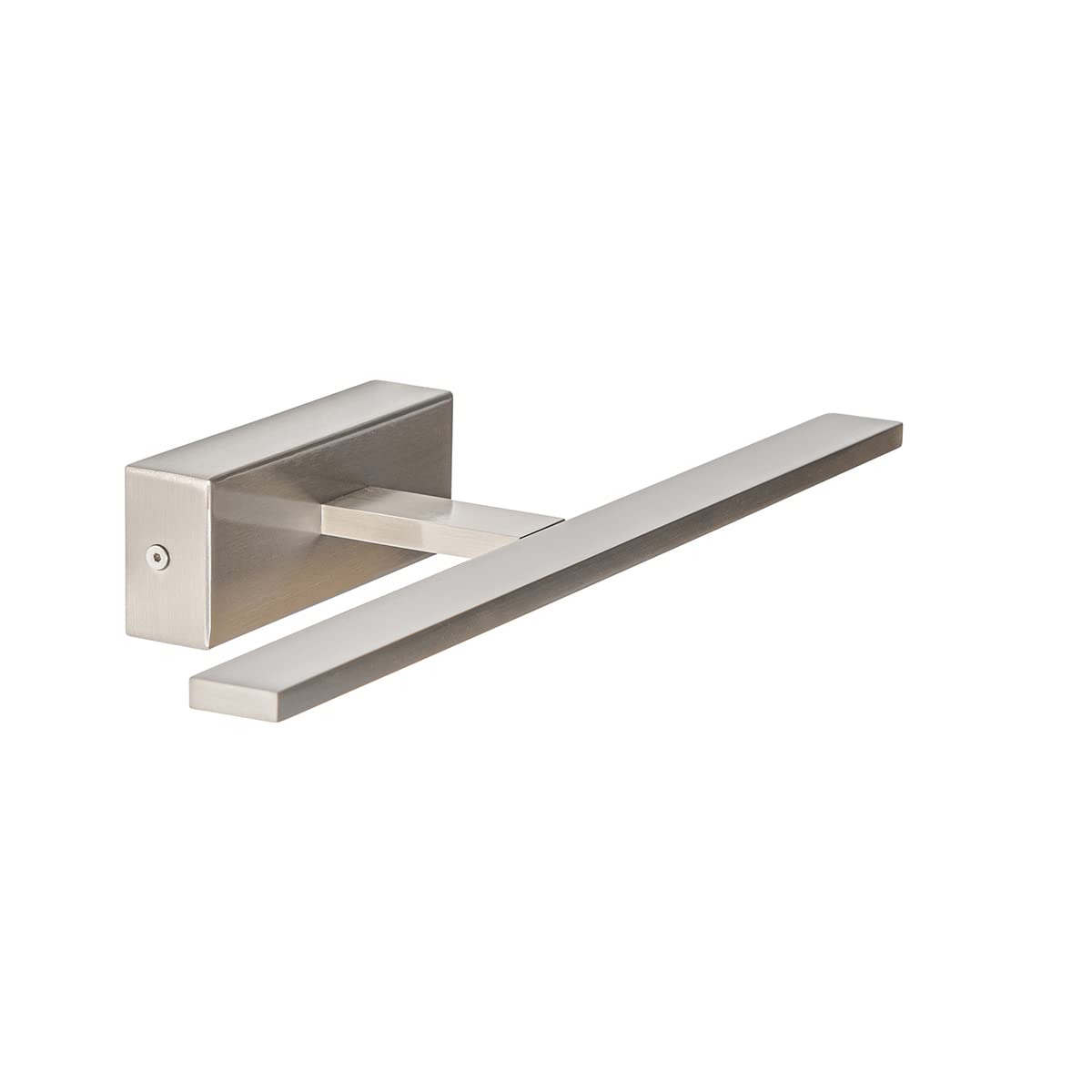 LED Applique murale 1 lumière L 41.5 cm Acier Design éclairage intérieur Salle de bains