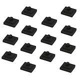 826885 Stove Grate Rubber Feet Replacement for Wolf CG Series Gas Cooktop Range Burner Grate Pad Rubber Support Bumpers Parts, Fit for Wolf Cooktop CG304T/S CG304P/S CG365P/S CG365T/S (14 Pack)