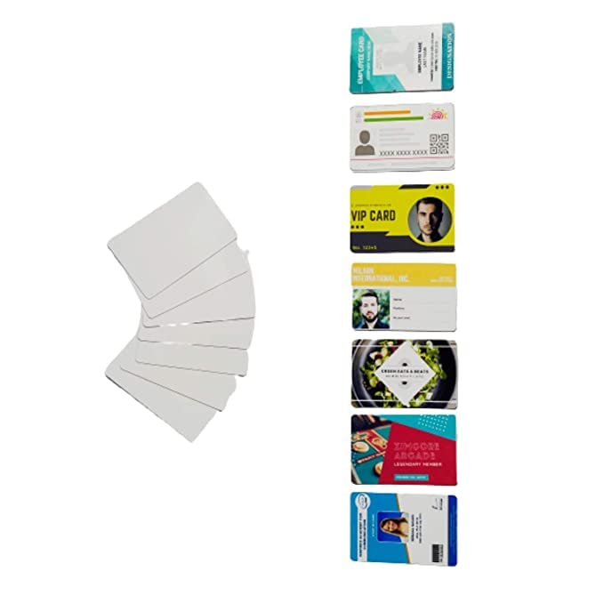 Image of morel (Pack of 25 Thin PVC ID Card 400 GSM for Canon PIXMA G2000, G2010, G3000, G3010, G4000, G4010 Inkjet Printer (AADHAR Card, College ID, GATE Pass, ETC).
