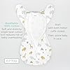 Amazing Baby Transitional Swaddle Sack, Arms Up Half-Length Sleeves & Mitten Cuffs, Swaddle for Newborn Transition to Baby Sleep Sack Wearable Blanket, Sm, 0-3 Month, 6-14 lb, Little Watercolor Roses #5