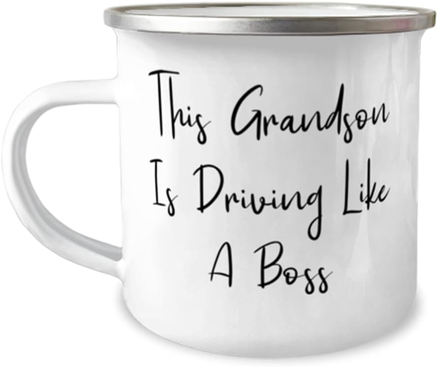 Unique Grandson, This Grandson Is Driving Like A Boss