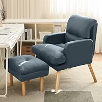 Amazon｜一人用 ソファー オットマン付きソファ 1人掛け ソファー