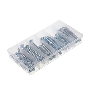 Gatuida Ankerbolzen Set 42 Stück Metall