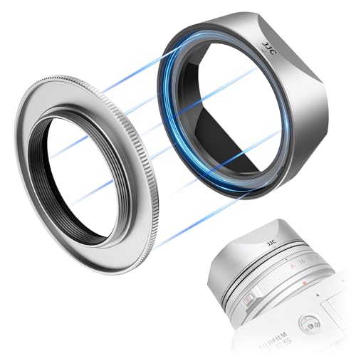 Capuchón de lente magnético cuadrado LH-XF27 con anillo adaptador de 39 mm para lentes Fujifilm XF 27mm F2.8 y XF 23mm F2.8 R WR miniatura 1