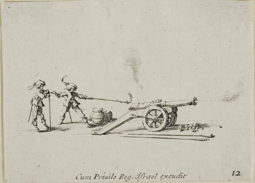 Poster Jacques Callot Tir de la plaque douze pour personnaliser un grand mur vide