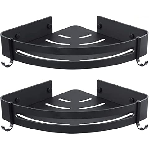 CasBur Estanteria Baño Sin Taladro De Aluminio Cover