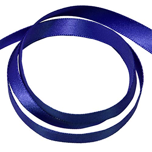 Ruban de satin double face Cobalt parfait pour vos décorations de table