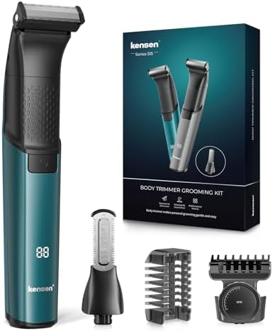 Manscape Body Hair Trimmer, Kensen Safe Intimate Balls Shaver, Wa...