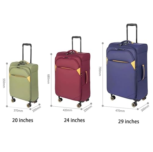 Luggage Carry On Luggage Expandable Suitcases Large Capacity Luggage Waterproof Suitcases TSA Combination Lock Suitcase Checked Luggage2