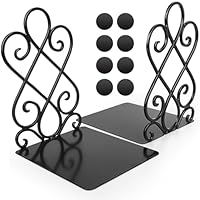Algopix Similar Product 13 - Anwenk Vintage Bookends with Felt Pads