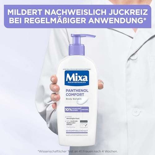 Mixa Panthenol Body Lotion zur Pflege empfindlicher Haut