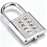 Lucchetto a combinazione, blocco password a 10 cifre per non vedenti