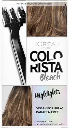 L’Oreal Paris Colorista Hair Bleach, Highlights Hair Color Kit, 1 Hair Bleach Kit