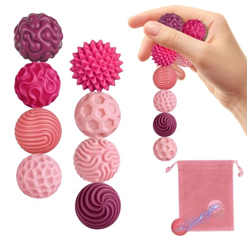 Zingbee 8 Stück Magnetische Fidget Toys, Silikon...