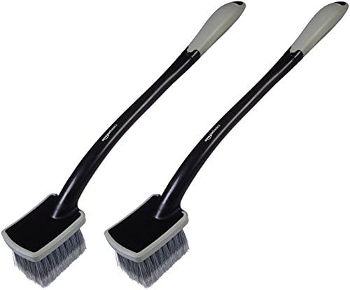 Amazon Basics Wheel Brush, Long Handle