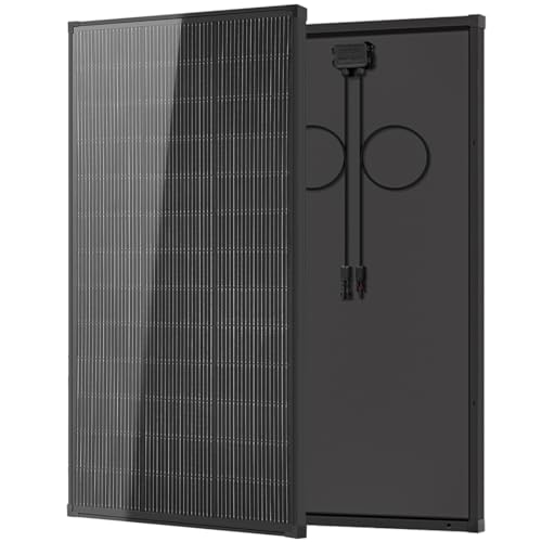 Image of 200 Watt 18 Volt Solar Panel for 12V System, Solar Panels for RV, 25% High Efficiency N-Type 18BB PV Module Solar Charger Waterproof IP68 for Shed Van Camp Boat Home Farm Off-Grid(56.7"x26.4", Single)