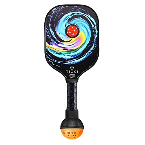 Ticci Usapa 40 Holes Outdoor Pickleballs Usa Pickleball Approved Ball Yellow 15 Pack #TOP6