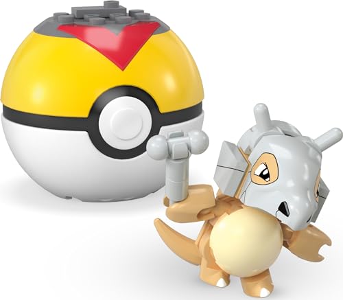 image for Mega Brands MEGA Pokémon Building Toys Set Squirtle & Cubone with 45 
