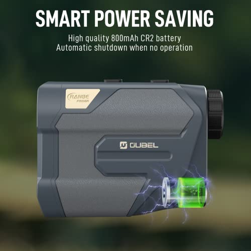 Telemetro-de-Golf-OUBEL-650-Yardas-con-Pendiente-Perilla-de-Enfoque-Manual-escaneo-Continuo-vibracion-de-Bloqueo-de-asta-de-Bandera-precision-de–1-Yarda-Zoom-6X-Velocidad-Caza