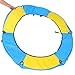 TOYANDONA Trampoline Spring Cover 47in Round Trampoline Replacement Pad with Pole Holes Universal Trampoline Safety Pad Trampoline Edge Protection Guard