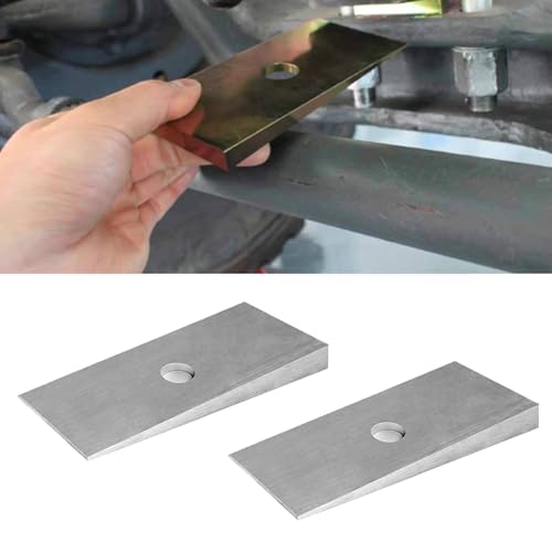Image of 2.5Steel Degree Shims - Universal Suspension Axle Shims,Set of 2,Silver